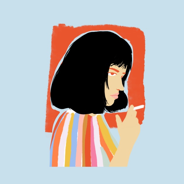 Mia Wallace by aljahorvat