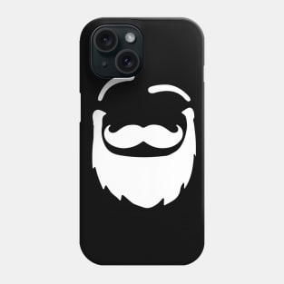 Cool Santa Claus Face Phone Case