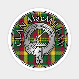 Clan MacMillan Crest & Tartan Magnet