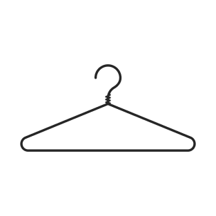 Wire Clothes Or Coat Hanger T-Shirt
