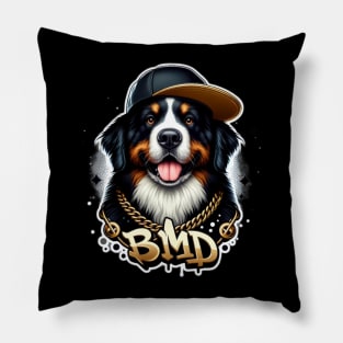 Bernese mountain dog Pillow