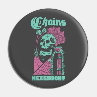 CHAINS X DOOMCVLT666 HEXENIGHT Pin