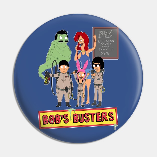 Bob's Busters Pin by Ghostbusters News