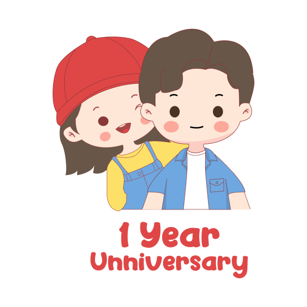 1 year anniversary by BINTSTUDIO