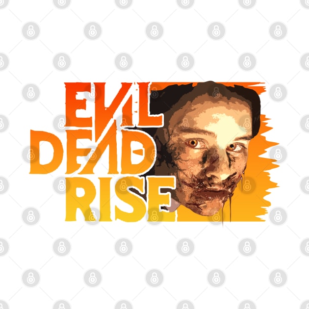 Evil Dead Rise Movie 2023 graphic design by ironpalette by ironpalette