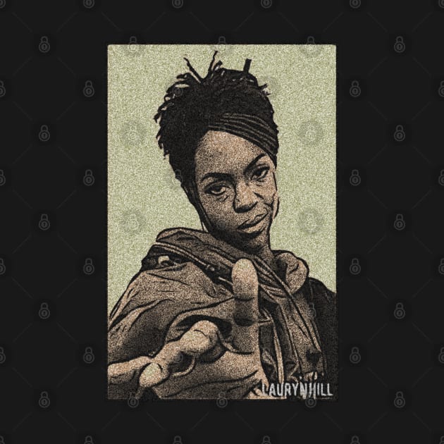 Vintage lauryn hill green by 29Butterfly_Studio