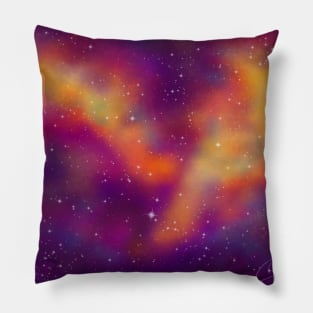 Purple Nebula Pillow