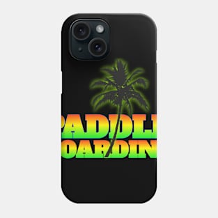 Paddle boarding t-shirt designs Phone Case