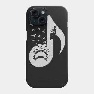 Musical note - Tambourine Phone Case