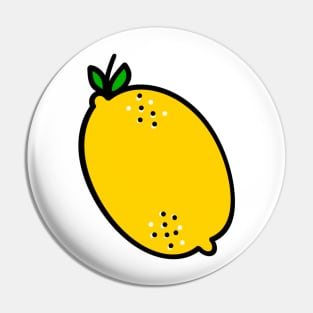 Lemon Lover Pattern Pin