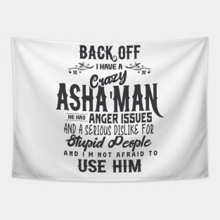 Crazy Asha'man (Dark) Tapestry