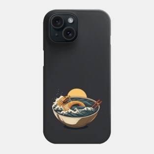 Ramen Bowl Monster Phone Case