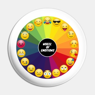 Wheel of Emotions Pin