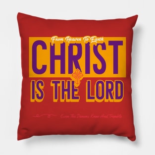 Christ Life Transparent Pillow