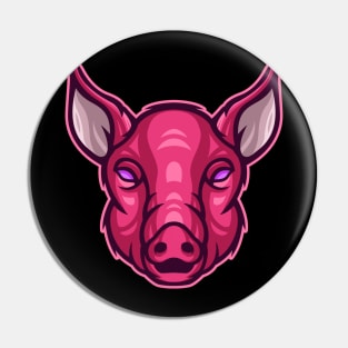 Pink Pig Pin