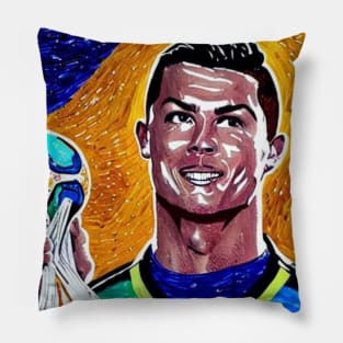 Ronaldo Art Tshirt Pillow