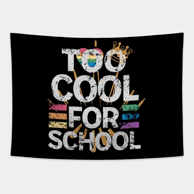 Too Cool for School Tapestry by CoolFuture