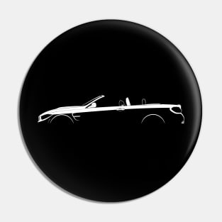 BMW M4 Cabrio (F83) Silhouette Pin