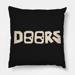 DOORS? hide and Seek Horror Pillow