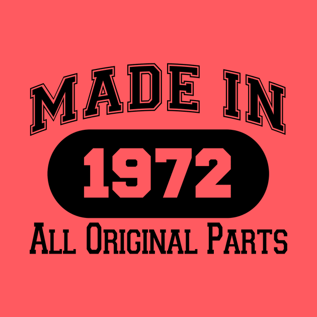 MADE IN 1972 ALL ORIGINAL PARTS by BTTEES