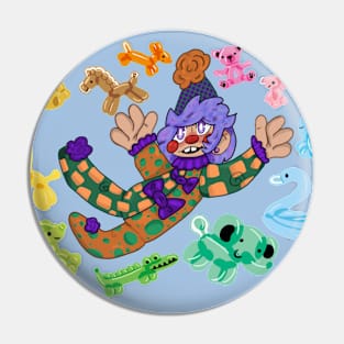 patches the clown Pin