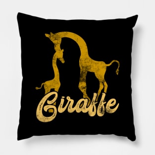 Cute Giraffe Baby Mom Pillow