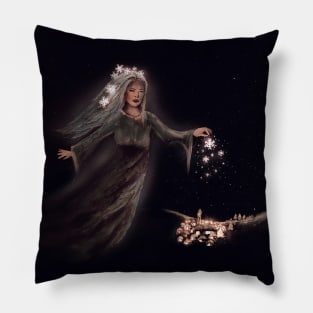 Frau Holle and the Rauhnächte Pillow