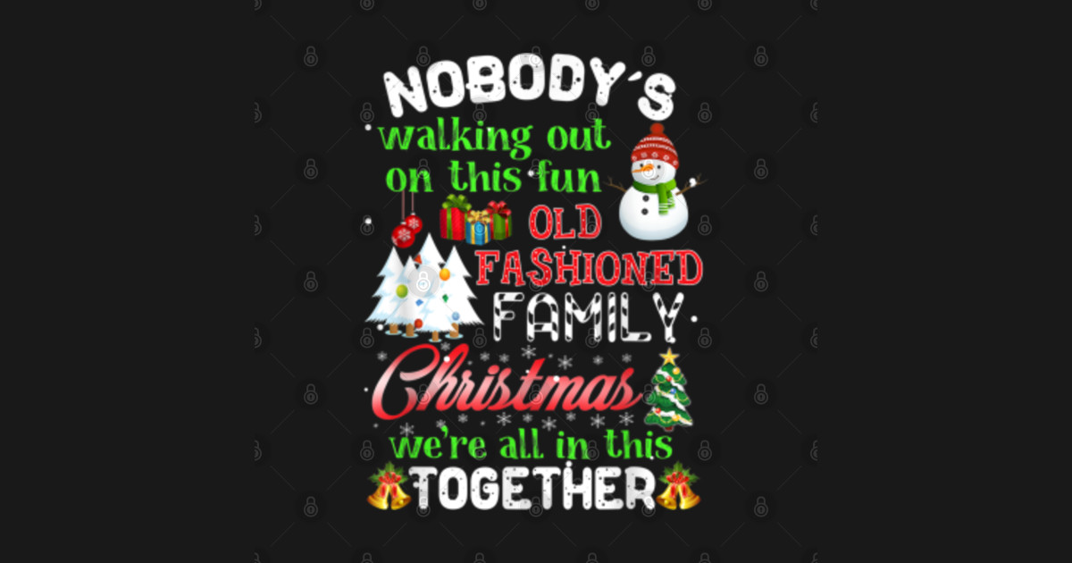 nobody's walking out on this fun shirt