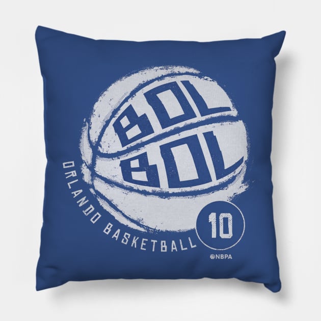 Bol Bol Orlando Basketball Pillow by TodosRigatSot