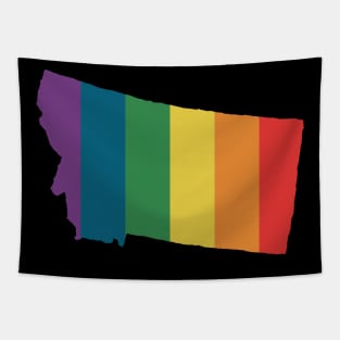 Montana State Rainbow Tapestry