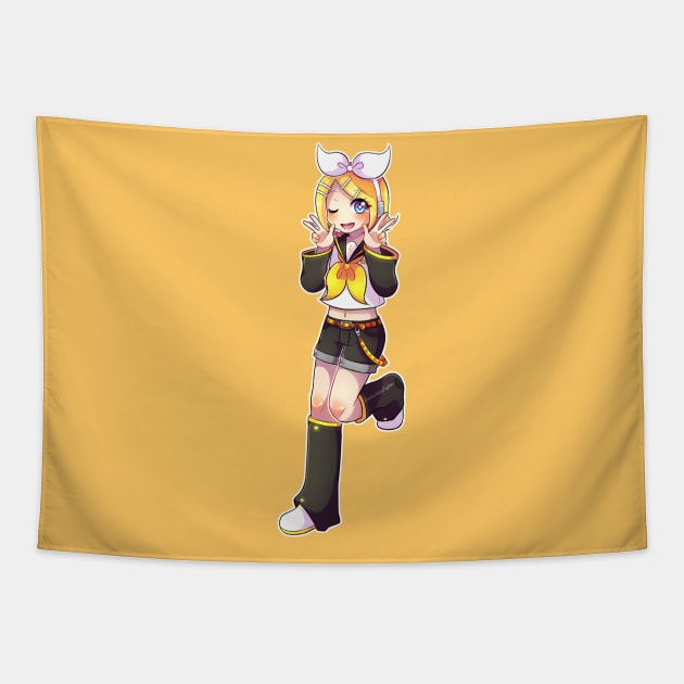 Vocaloid - Kagamine Rin Tapestry by Nadi-chan16