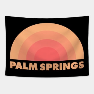 Retro Palm Springs Tapestry