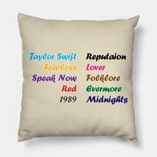 Tate's Taylor Tee Pillow