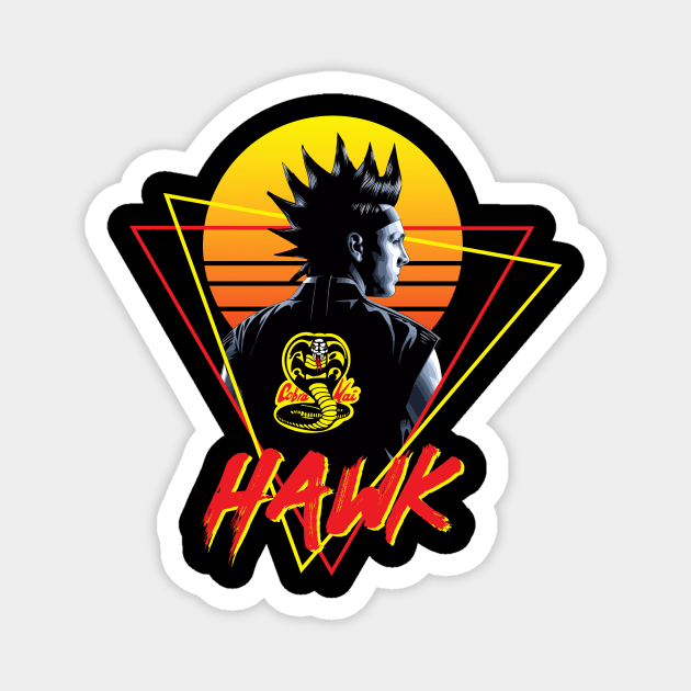 Cobra Kai - Hawk Magnet by MokeyDesign