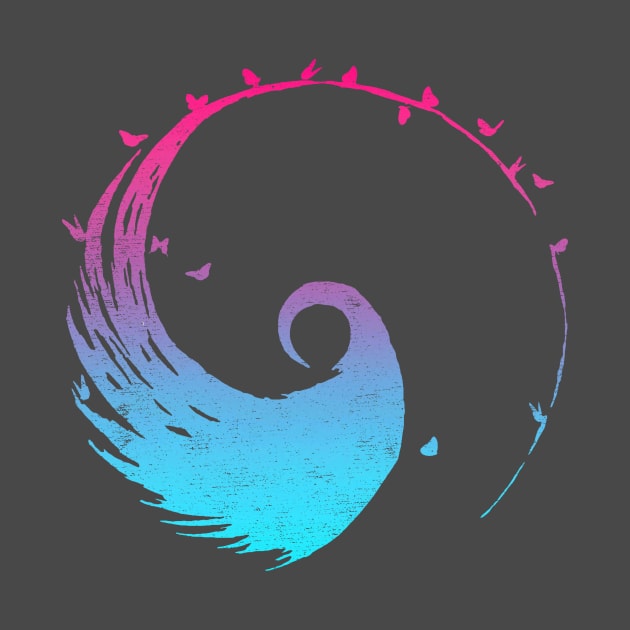 Tai Chi Yin Yang Swirl by Dock94