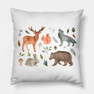 forest team Pillow