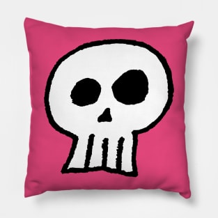 Hamlet Skull Design Pillow