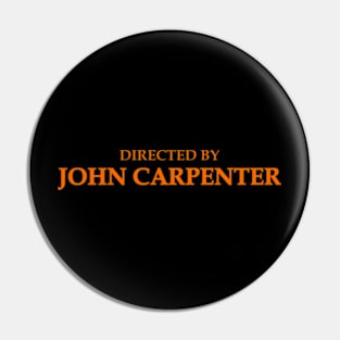 Directed By John Carpenter Halloween Horror Movies Pin