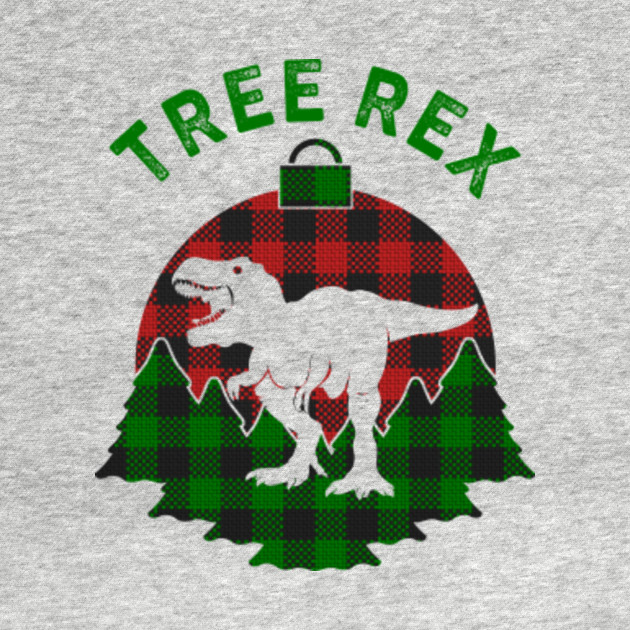 Discover Tree rex - Christmas T Rex - T-Shirt