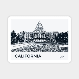 California State USA Magnet