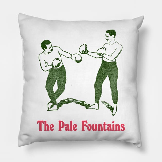 The Pale Fountains  • • Retro Indiepop Design Pillow by unknown_pleasures