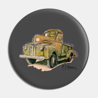 Old Ford F100 Pin