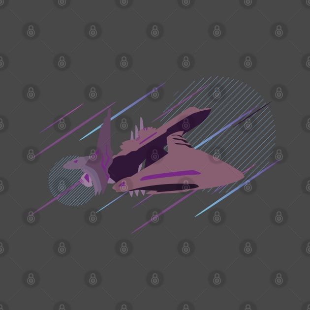 Galra Warship by ScarletRigmor