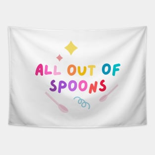 All out of spoons Tapestry