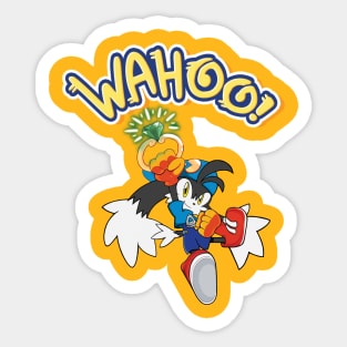 team wahoo Sticker for Sale by robinauts