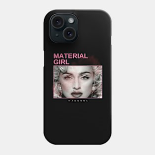 material girl - vintage minimalism Phone Case