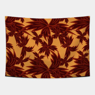 pattern with flowers and leaves Tapestry