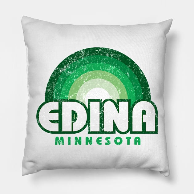 Edina 1970s Pillow by MindsparkCreative