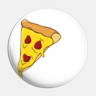 Happy Pizza Slice Pin