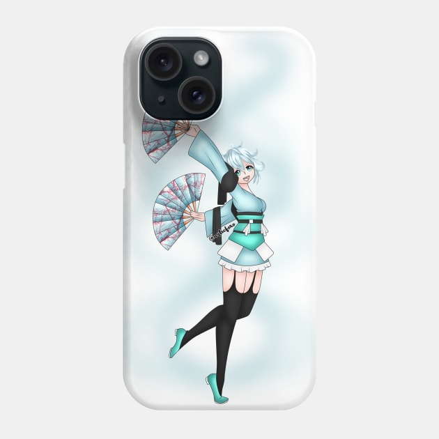 Dancing Kyou Phone Case by Articfoxo